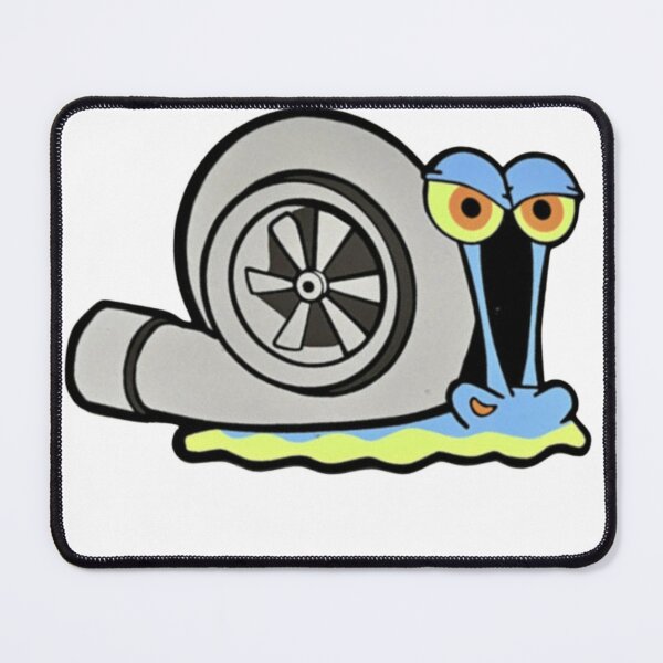Item preview, Gary the Snail Spongebob Turbo Design designed and sold by windowdecals.