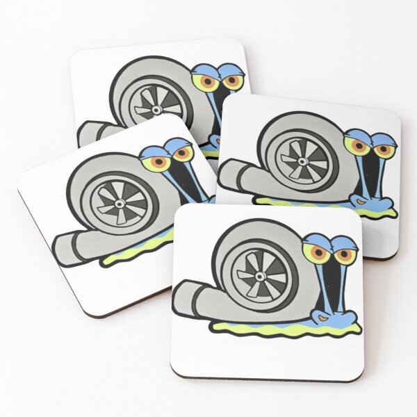 Item preview, Gary the Snail Spongebob Turbo Design designed and sold by windowdecals.