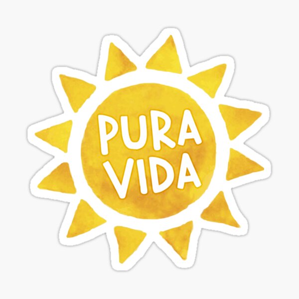 Pura Vida Stickers | Redbubble