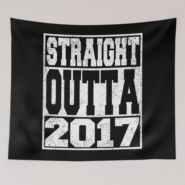 Item preview, Straight Outta 2017 Birthday Anniversary designed and sold by ARTZ84.