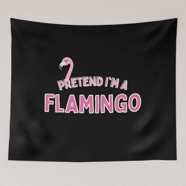 Item preview, Pretend I'm a Flamingo Funny Lazy Halloween Party Costume designed and sold by Sasikharn.