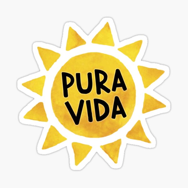 Pura Vida Sticker