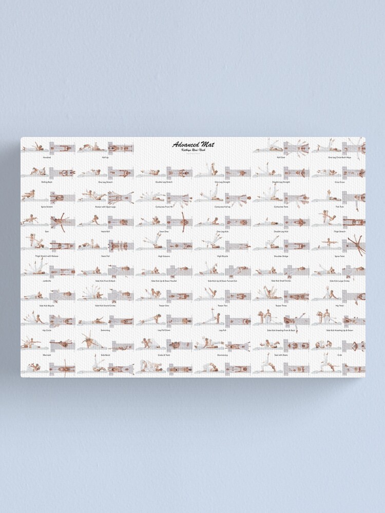 Kathryn Ross-Nash New York Pilates: Super Advanced Mat Poster Spiral  Notebook for Sale by KRNNYP