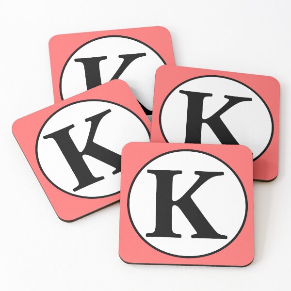 Item preview, Monogram K Initial K Letter K designed and sold by jaycartoonist.