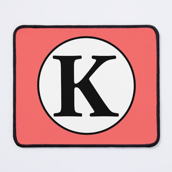 Item preview, Monogram K Initial K Letter K designed and sold by jaycartoonist.