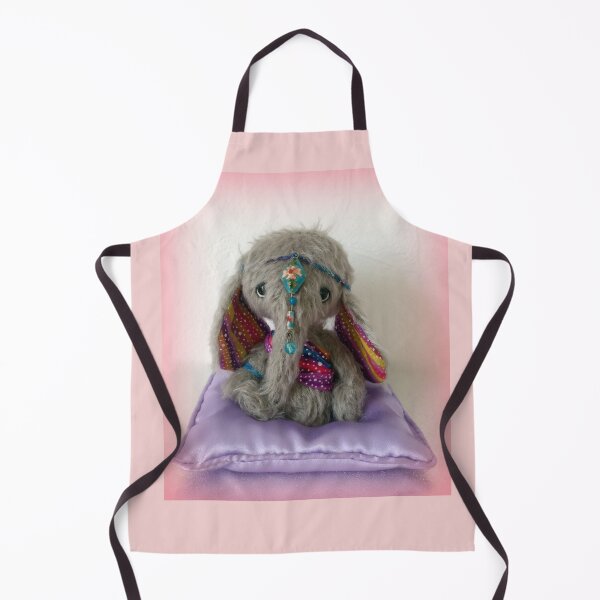 Item preview, 'Ekisha Elephant' Handmade teddy bear by Penny Bonser Teddy Bear Orphans designed and sold by Teddy Bear Orphans .