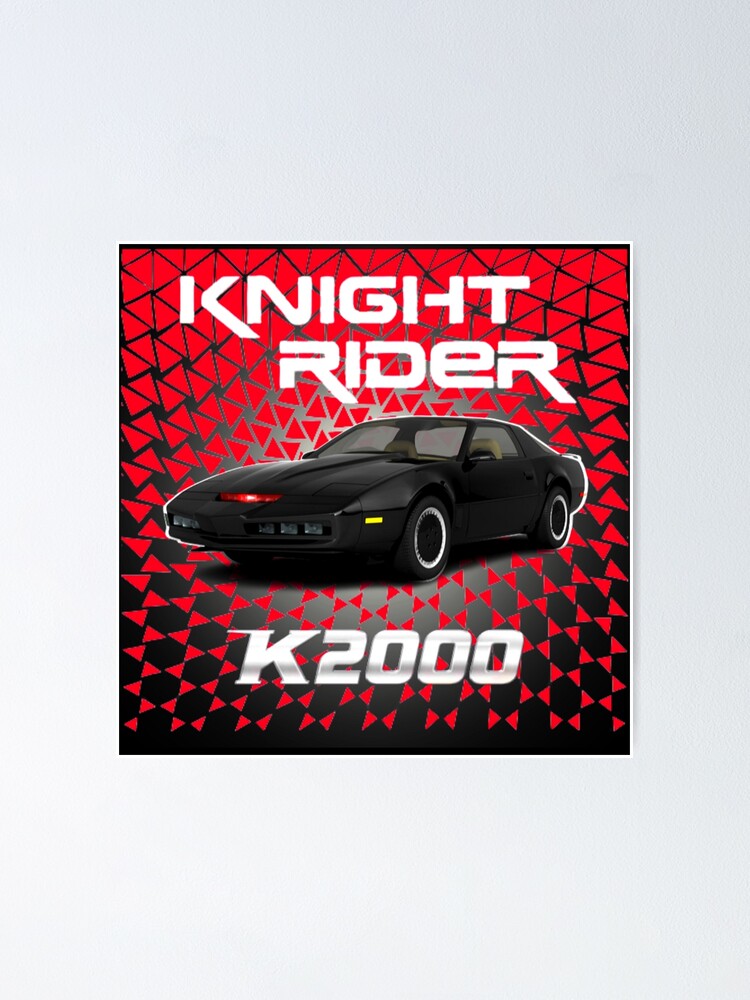 K2000 knight rider Poster by Esadamara