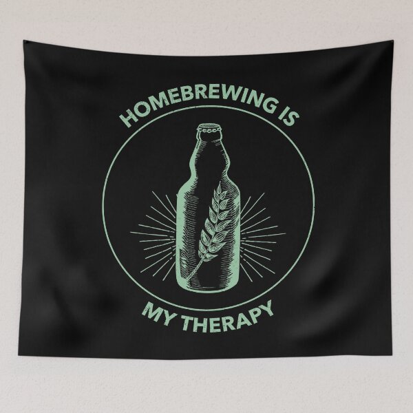 Item preview, Homebrewing Is My Therapy designed and sold by OldCamp.
