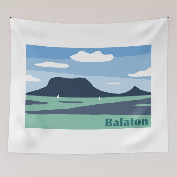 Item preview, Balaton postcard designed and sold by NitArtCafe.