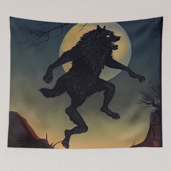 Item preview, The Fool Werewolf Tarot designed and sold by MilesJager.