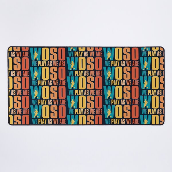 Item preview, WOSO Womens Soccer Retro Logo designed and sold by Numero14.