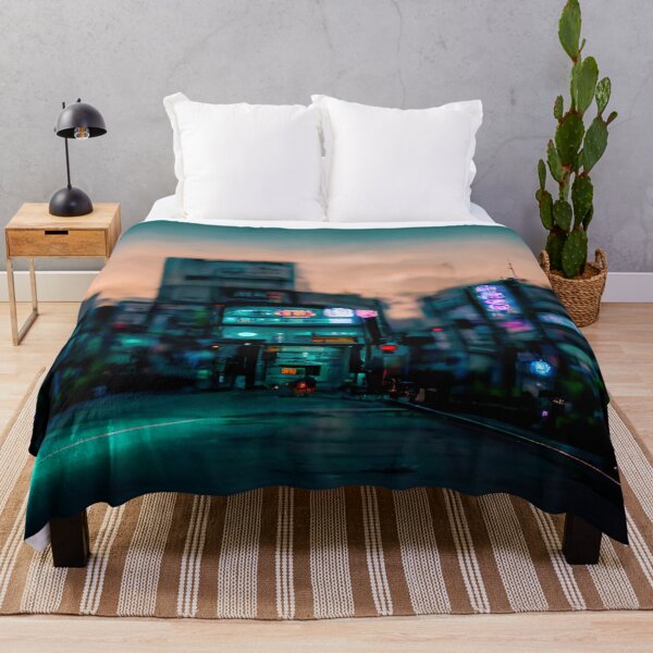 Item preview, Tokyo City Street View With Neon signs / Tokyo, Japan designed and sold by Unwind-Art-Work.