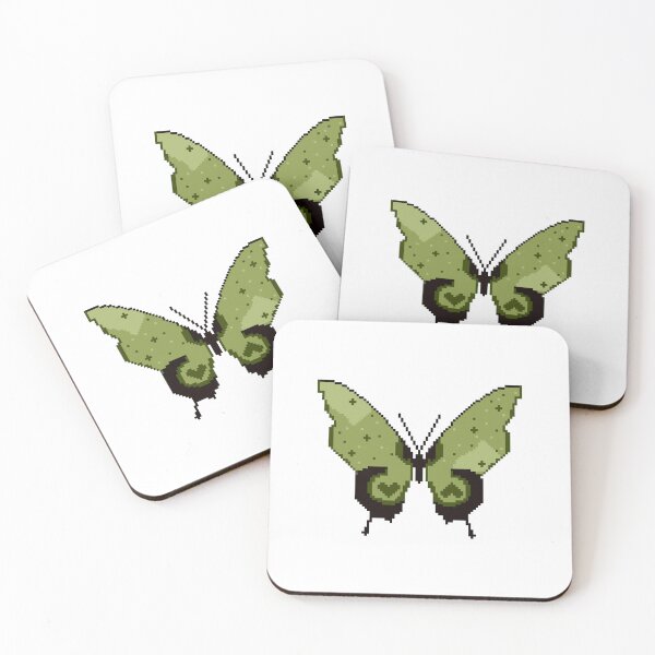 Item preview, Healing Green Butterfly designed and sold by TeaBagKitten.