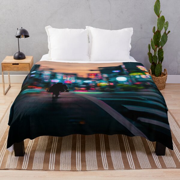 Item preview, Tokyo City Street View With Neon signs / Tokyo, Japan designed and sold by Unwind-Art-Work.