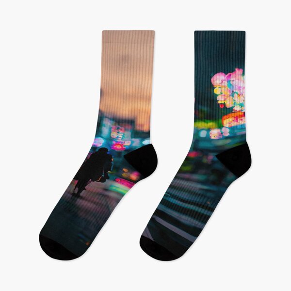 Item preview, Tokyo City Street View With Neon signs / Tokyo, Japan designed and sold by Unwind-Art-Work.