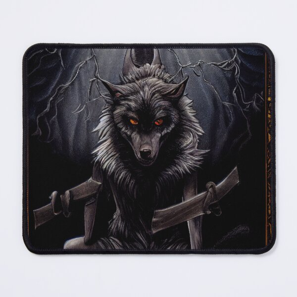 Item preview, Two of Swords Werewolf Tarot designed and sold by MilesJager.