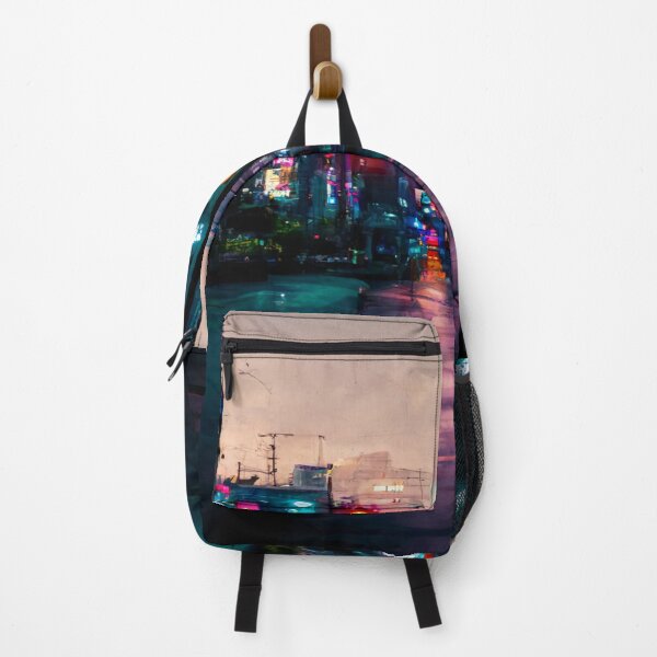 Item preview, Tokyo City Street View With Neon signs / Tokyo, Japan designed and sold by Unwind-Art-Work.
