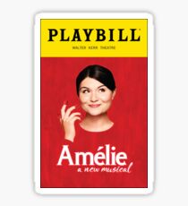 Amelie Playbill Sticker