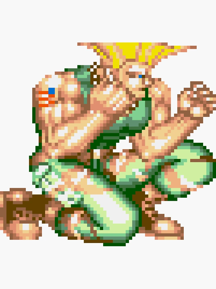 Street Fighter 2 - Guile - Sonic Boom! on Make a GIF