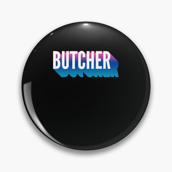 Item preview, Butcher With Long Gradient Shadow designed and sold by SVPOD.