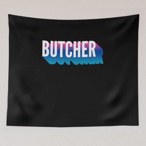 Item preview, Butcher With Long Gradient Shadow designed and sold by SVPOD.
