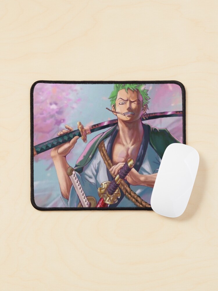 One Piece Roronoa Zoro  Mouse Pad for Sale by DaturaSnake