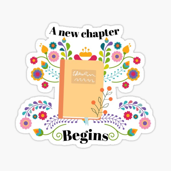 Item preview, Retro Flowers A new Chapter begins designed and sold by universegrace.