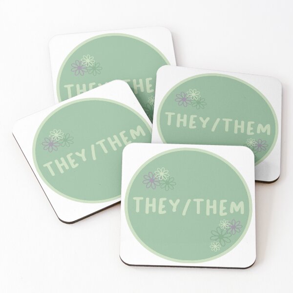 Item preview, They/Them Pronouns designed and sold by itsabbeyhere.