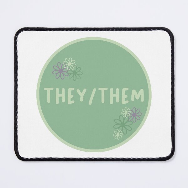Item preview, They/Them Pronouns designed and sold by itsabbeyhere.