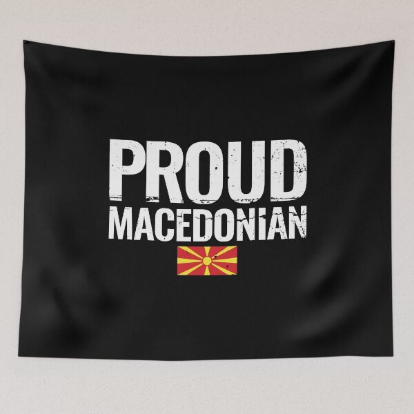 Item preview, Proud Macedonian flag Macedonian Macedonians designed and sold by max-it-out.