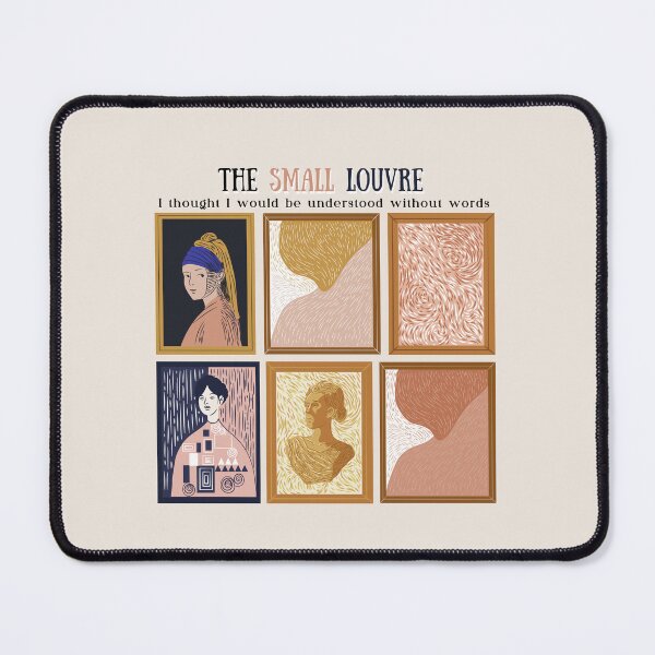 Item preview, The small Louvre - 6 paintings - Light background  designed and sold by Athenasgirl.