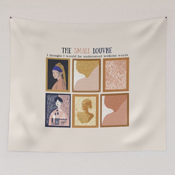 Item preview, The small Louvre - 6 paintings - Light background  designed and sold by Athenasgirl.