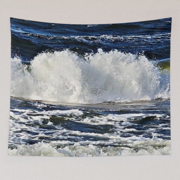 Item preview, waves ocean tides designed and sold by Shubatdesigns.