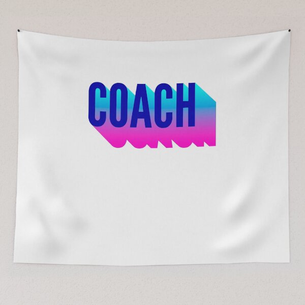 Item preview, Coach With Long Gradient Shadow designed and sold by SVPOD.