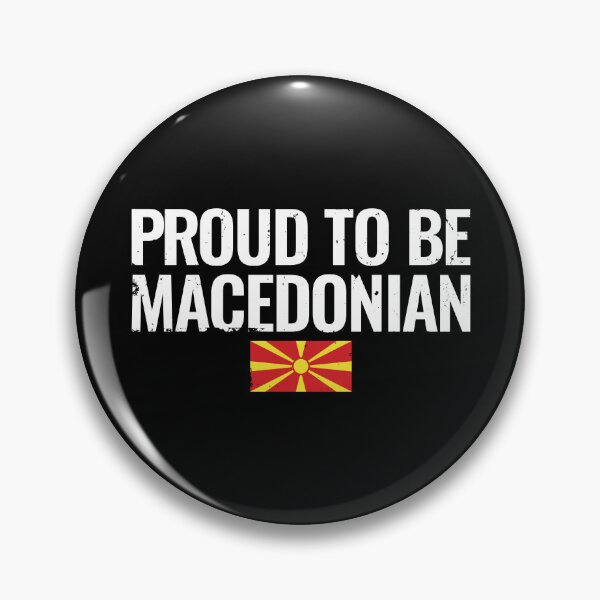 Item preview, Proud To Be Macedonian Flag Macedonian Macedonians designed and sold by max-it-out.