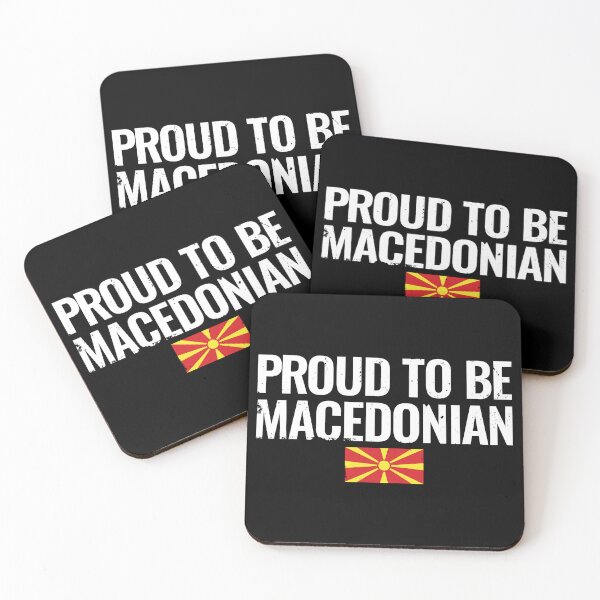 Item preview, Proud To Be Macedonian Flag Macedonian Macedonians designed and sold by max-it-out.