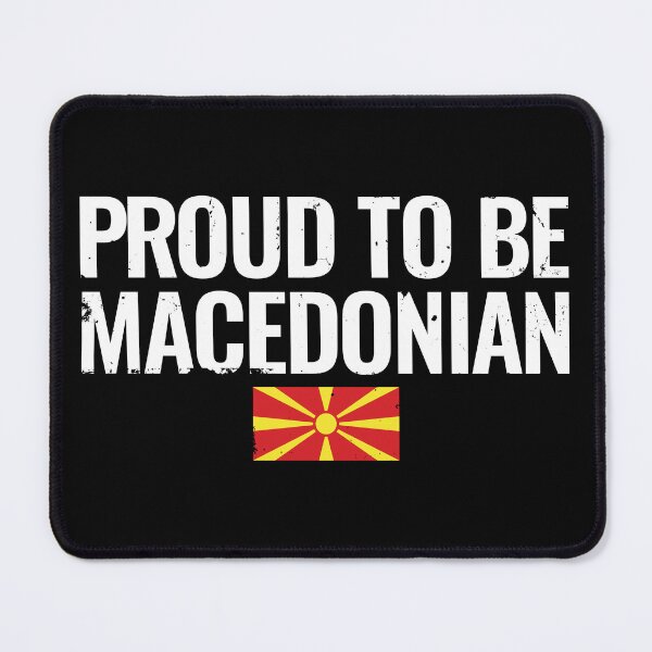 Item preview, Proud To Be Macedonian Flag Macedonian Macedonians designed and sold by max-it-out.