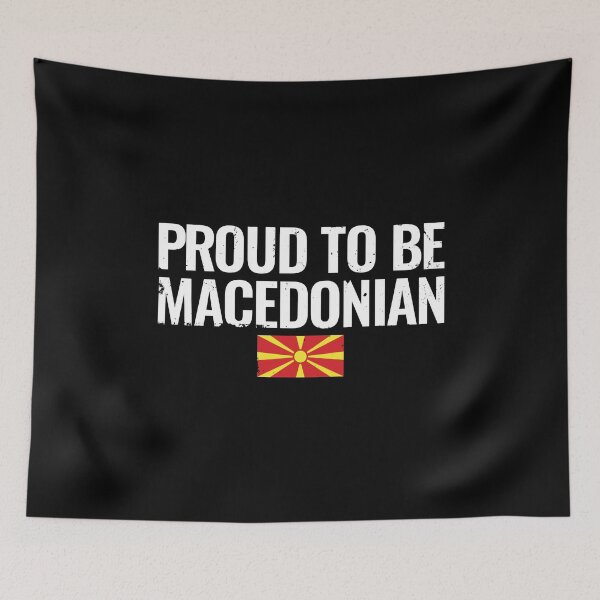 Item preview, Proud To Be Macedonian Flag Macedonian Macedonians designed and sold by max-it-out.