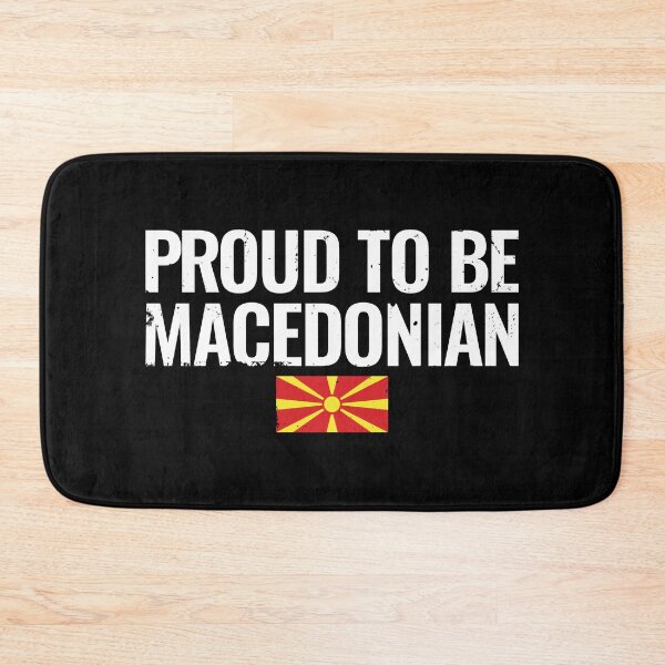 Item preview, Proud To Be Macedonian Flag Macedonian Macedonians designed and sold by max-it-out.