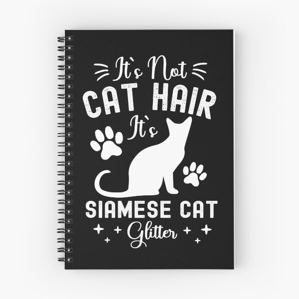 Item preview, It's Not Cat Hair It's Siamese Cat Glitter, Funny Siamese Cat Owner Quotes, Meezer, Mese, Owner Gifts designed and sold by PRINTED ..