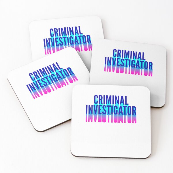 Item preview, Criminal Investigator With Long Gradient Shadow designed and sold by SVPOD.