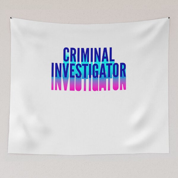 Item preview, Criminal Investigator With Long Gradient Shadow designed and sold by SVPOD.
