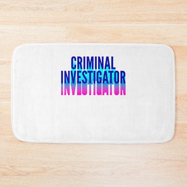 Item preview, Criminal Investigator With Long Gradient Shadow designed and sold by SVPOD.