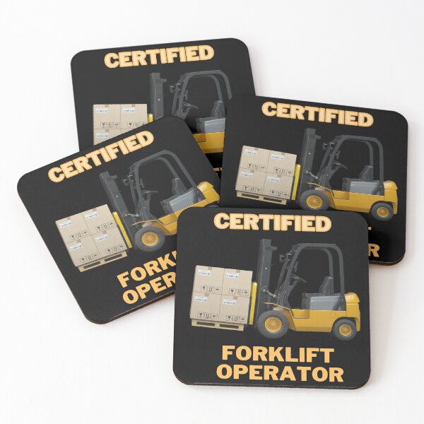 Item preview, Certified Forklift Operator worker designed and sold by Gamicnum.