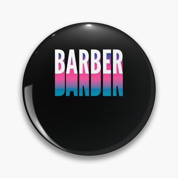 Item preview, Barber With Long Gradient Shadow designed and sold by SVPOD.