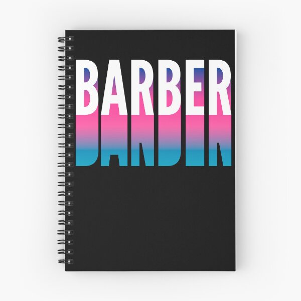 Item preview, Barber With Long Gradient Shadow designed and sold by SVPOD.