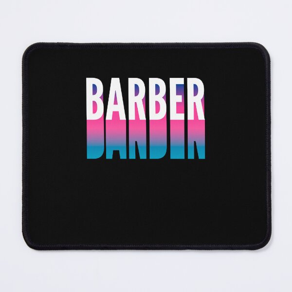 Item preview, Barber With Long Gradient Shadow designed and sold by SVPOD.
