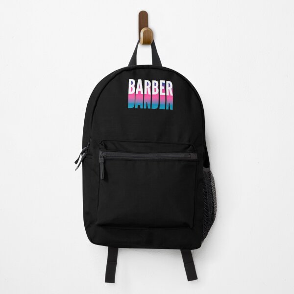 Item preview, Barber With Long Gradient Shadow designed and sold by SVPOD.