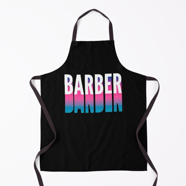 Item preview, Barber With Long Gradient Shadow designed and sold by SVPOD.