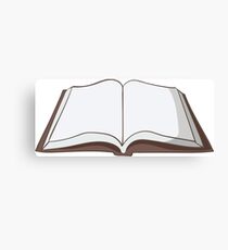 Book Canvas Print